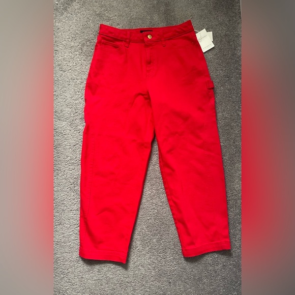 NWT Red Carpenter Ankle Crop Jeans - Classic Straight - Picture 5 of 6